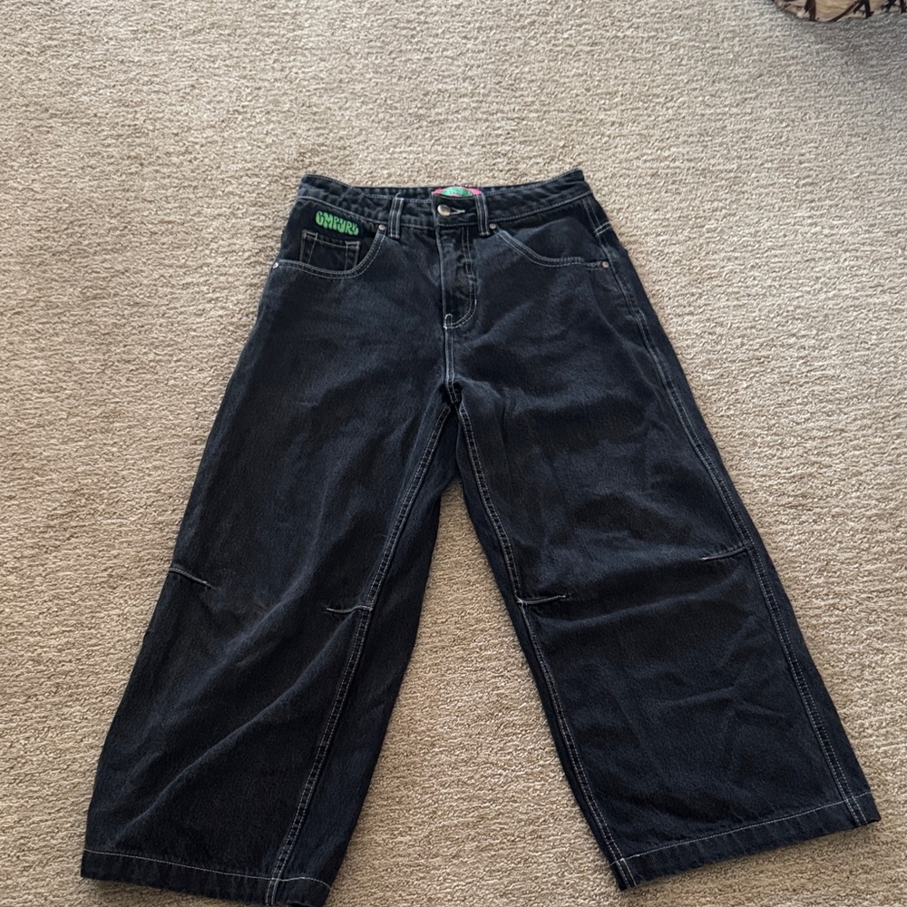 Empyre Black Wide Leg Jeans